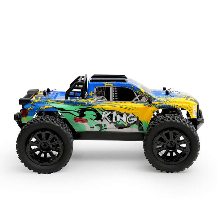 Blue - WLtoys 164018 1/16 2.4G 4WD 35KM/H High-speed RC Car Off-road Electric Truck RTR Vehicle Mode