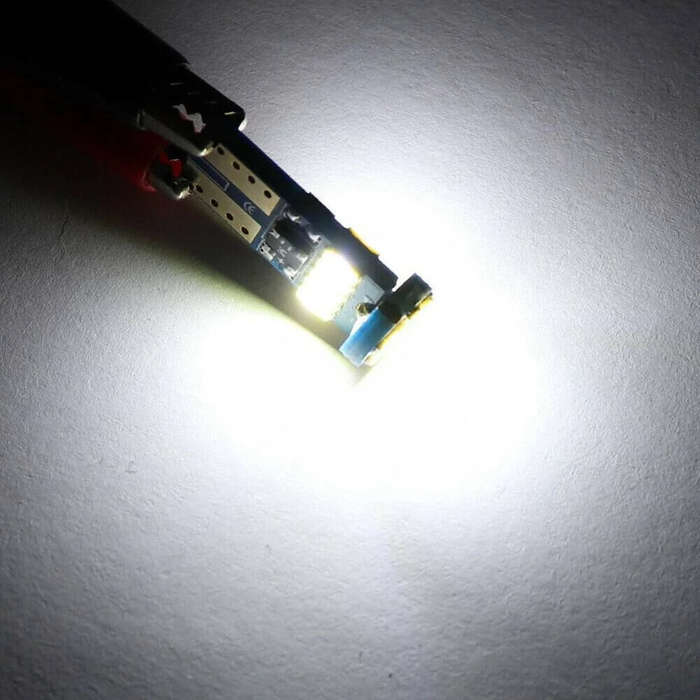 Ice Blue - 10pcs Car LED T10 4014 15SMD LED Reading License Plate Trunk Lights T10 Car Signal Lamp 5