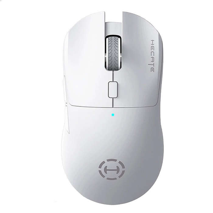 White - HECATEG3Mpro Gaming Mouse Tri-mode PAW3395 26000DPI Office Esports Double Microswitch Gamer
