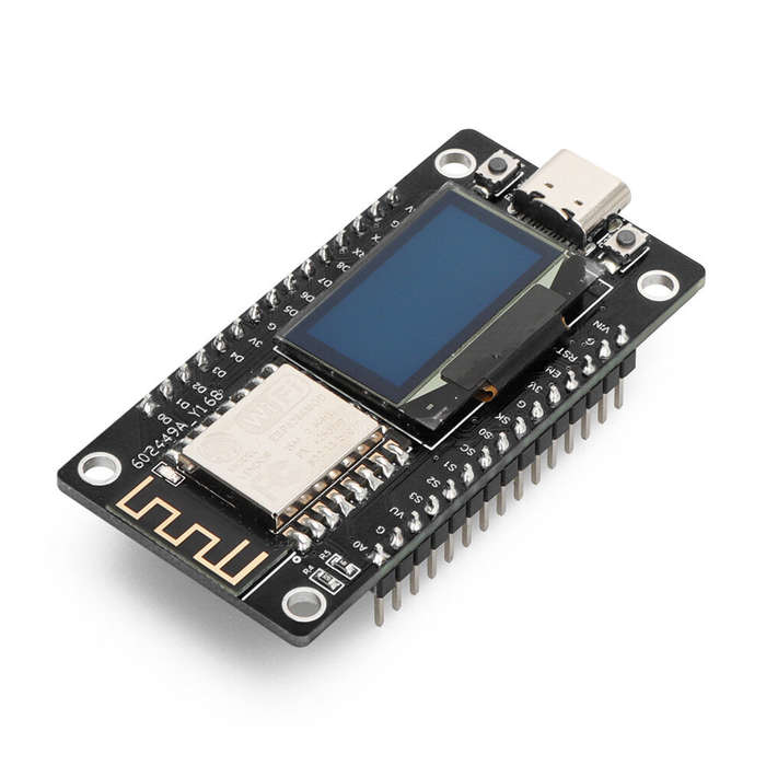 NodeMCU ESP8266 Development Board with 0.96inch OLED Display CH340 ESP-12E WiFi Module Micro USB for