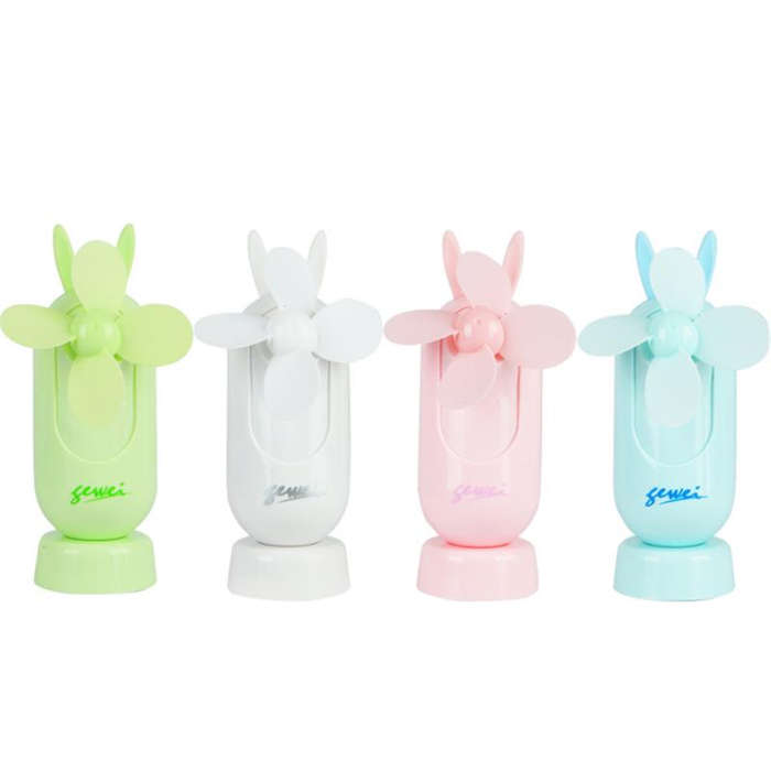 Portable Handheld Mini USB Fan Rechargeable Air Cooler Air Conditioning Fans Silent Cooling Fan for