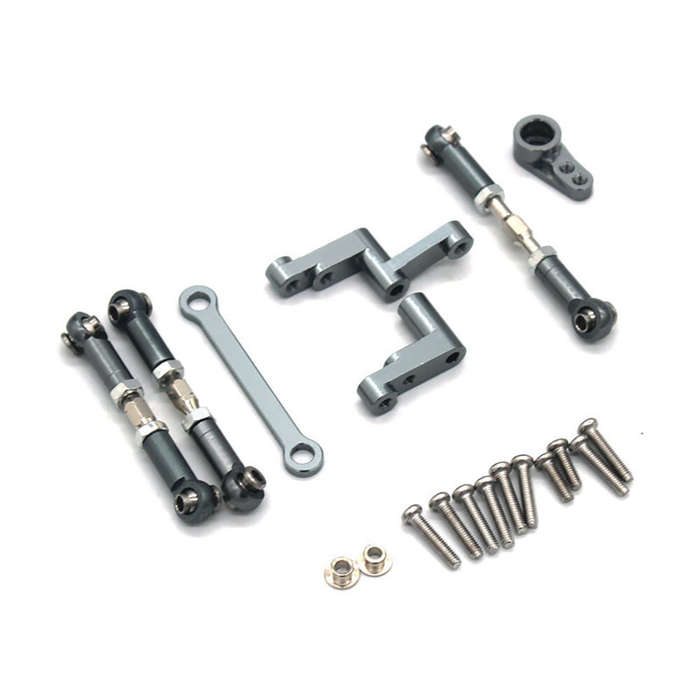 Sky Blue - Upgraded Steering Components Steering Rods Servo Arms Servo Rods Accessories For MJX 1620