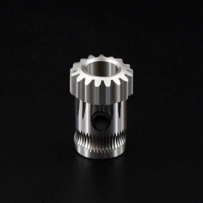 TWOTREES BMG Drivegear Kit Upgrade Dual Drive Gear Extruder Gear Mini Extruder for 3D Printer