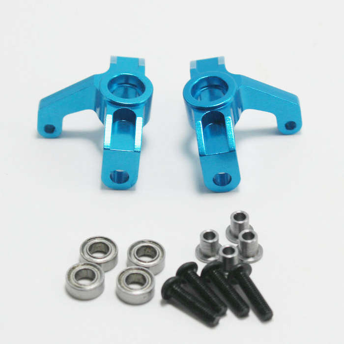 Gold - Wltoys 1/14 144001 124018 124019 Front Wheel Seat Upgrade Metal RC Car Parts