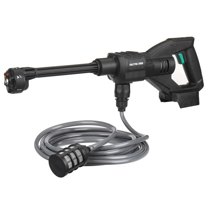 US Plug - AUTSOME 6 In 1 Cordless Car High Pressure Car Washer Washing Cleaner Machine Water Spayer