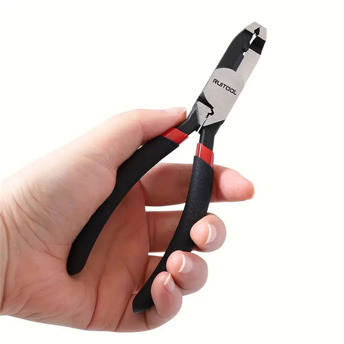Black - RUITOOL Woodworking Screw Extractor Pliers Stripped Screw Remover Tool with Non-slip Jaws fo