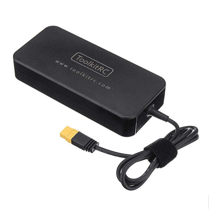 UK Plug - ToolKitRC ADP200 200W 10.3A Power Supply with XT60 Output Adapter for RC iSDT GTPower HotR