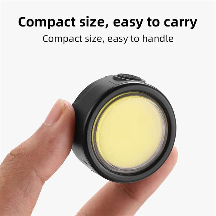 Headlight - BIKIGHT 100LM Mini Bike Headlight Taillight 200mAh Type-C Rechargeable 3 Modes Adjustabl