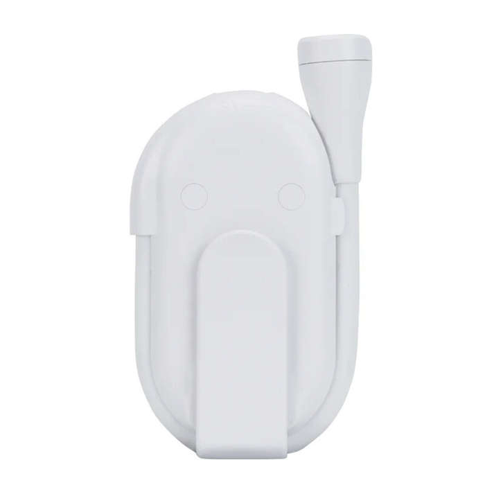 White - 3 Color Mini LED Book Light Eye Protection Adjustable Clip 360 Flip Study Lamp Rechargeable