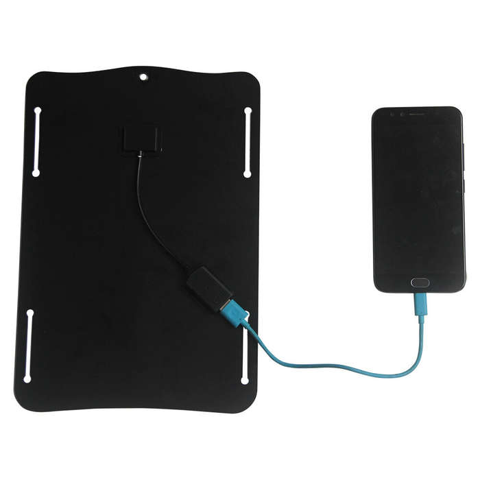 10W - 10W 5V Monocrystalline Solar Panel Charger 21.5% High Conversion Efficiency Portable USB Outpu