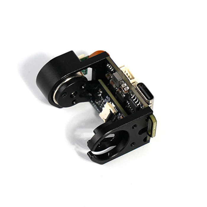 Black - X-CAM & Astro VTX FPV Goggles Singel Axi Gimbal Fixed Angle Support CRSF SBUS DBUS DJI Camer