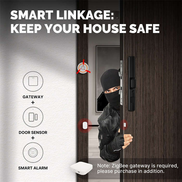 MoesHouse Tuya ZigBe Smart Window Door Gate Sensor Detector App Remote Control Smart Home Security A