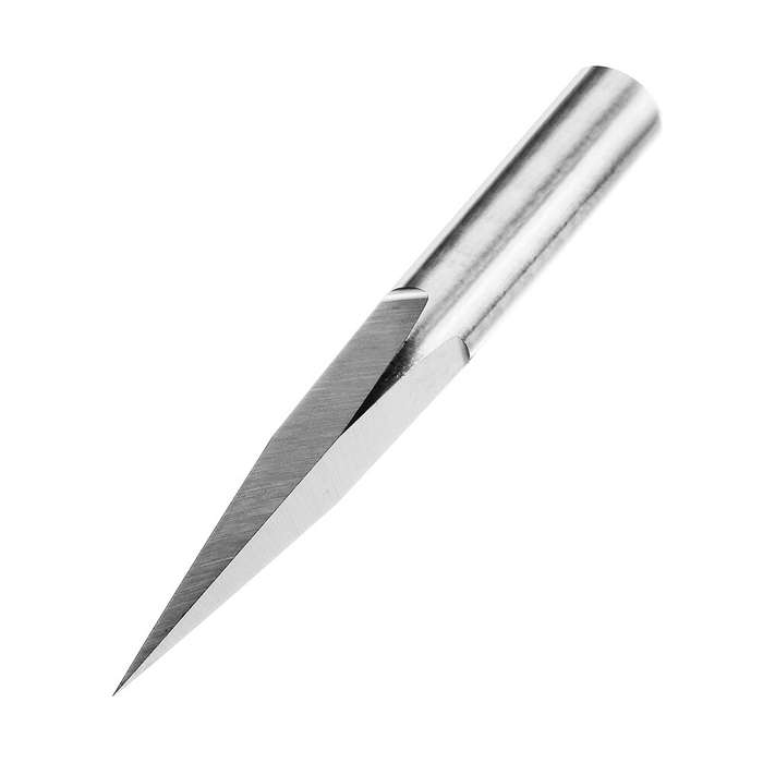 10 - Drillpro 6mm Shank 0.1mm Tip 10/15/20/30/45/60 Degree Engraving Bit CNC Tool