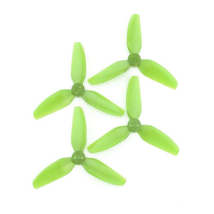 Light Green - HQProp T2.5X2.5X3 3-blade 2.5Inch Poly Carbonate Propeller 2CW+2CCW