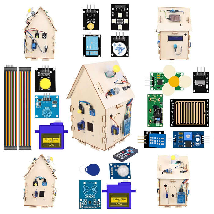 DIY Kit - TSCINBUNY Smart Home Nano Starter Kit for Programming Project STEM Educational DIY Electro