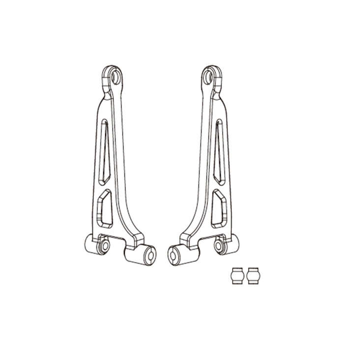 14240B Rear Upper Arm - MJX 14210 RC Car Front Swing Arm Steering Seat Rear Swing Arm Rear Mount Spa