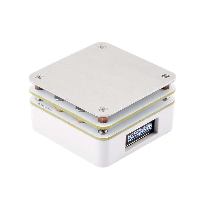 White - MHP30 PD65W Mini Hot Plate Digital Soldering Preheating Rework Station PCB SMD Board Solderi