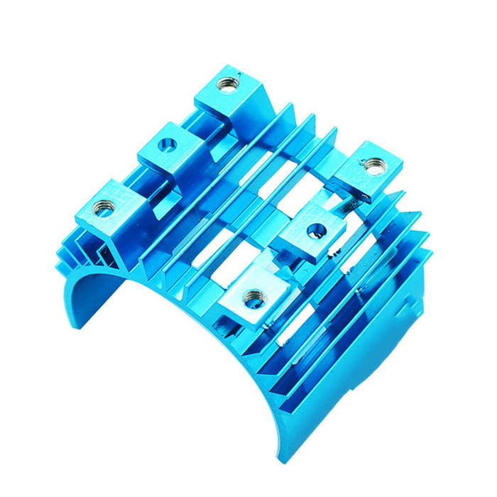 Purple - Updated Motor Heat Sink For Wltoys 144001 RC Car Parts