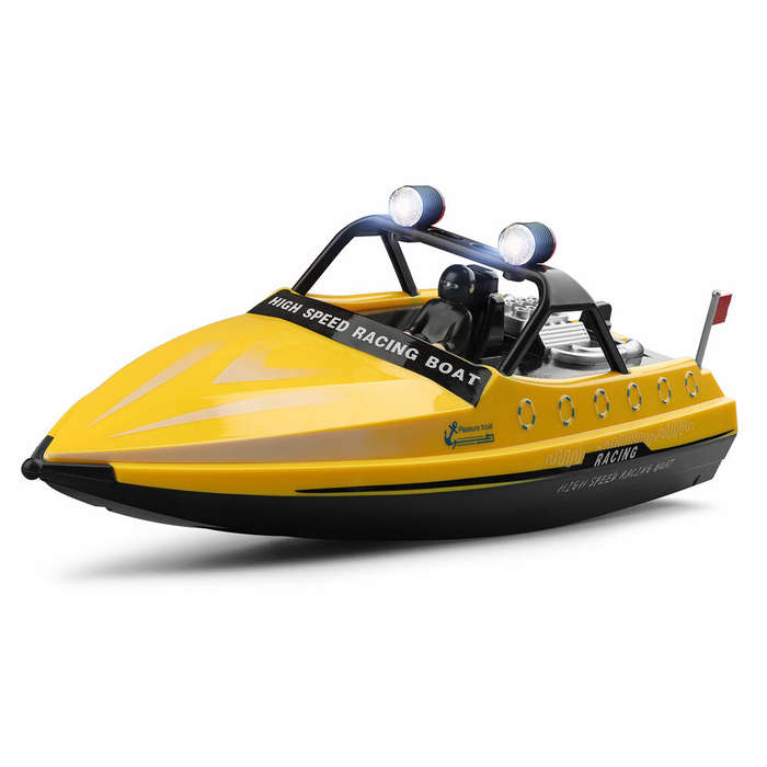 Yellow - Wltoys WL917 2.4G 16KM/H Remote Control Racing Ship Water RC Boat Vehicle Models