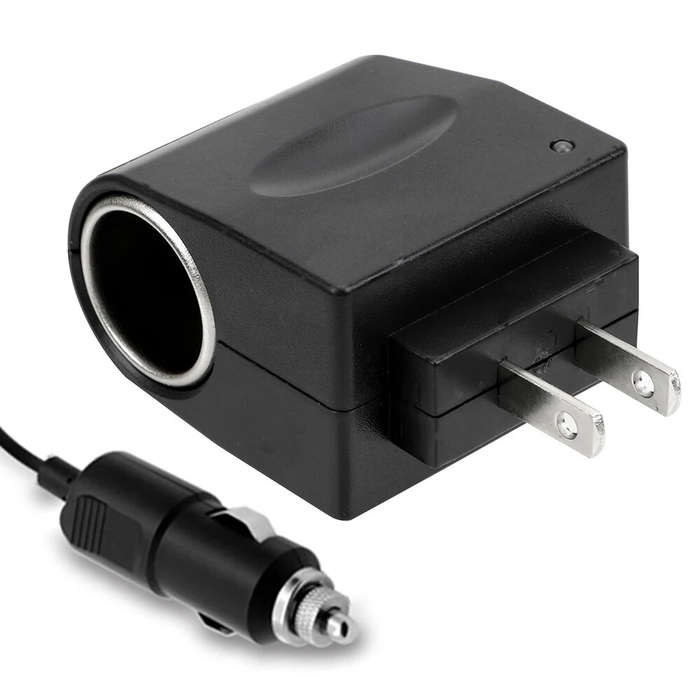 US Plug - US / EU Plug AC to DC Car Connection 220V to 12V Converter Socket Car Adapter Converter Ca