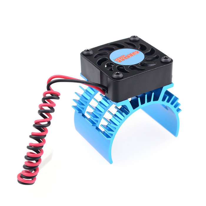 Orange - SURPASS HOBBY New 36 Series Heatsink Fan Cooling For 1/10 HSP HPI tamiya FS Kyosho Yokomo W