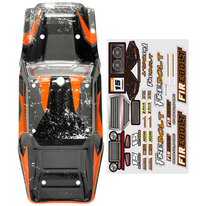 Sky Blue - HBX 901/901A 1/12 RC Car Spare Body Shell w/ Sticker Sheet Vehicles Model Parts Accessori