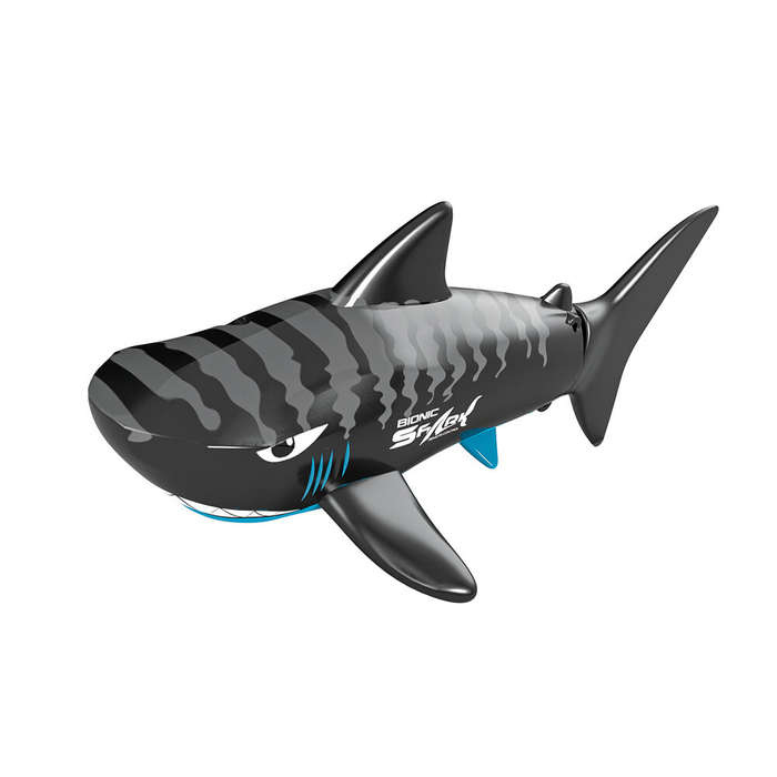 Black - Shark RC Boat Remote Control Racing Ship Water Speed Boat Children Model Toy