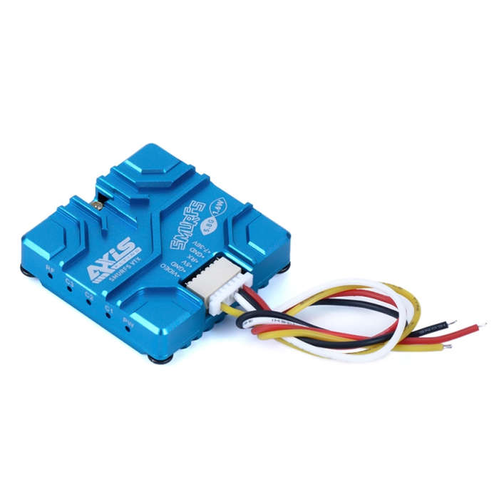 Blue - Axisflying SMURFS VTX 5.8G 25W 100W 250W 800W 1.6W Analog IRC Tramp Image Transmission FPV Tr