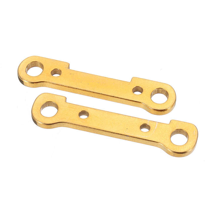 1835 - 2PCS Wltoys 124017 124019 1/12 RC Car Spare Metal Front/Rear Swing Arm Reinforce Plate 1834 1
