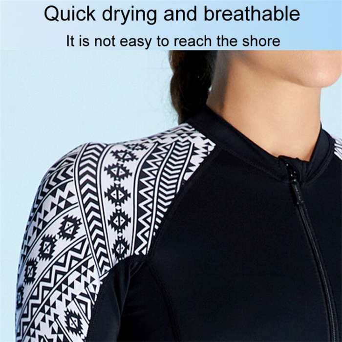 L - DIVE&SAIL UPF 50+ Cool Swimsuit Full Body Sleeve Set 98% Long-last Sun Protection Quick Dry Brea
