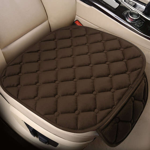 Black - Car Seat Cushion Driver Seat Cushion With Comfort Memory Foam Non-Slip Rubber Vehicles Offic