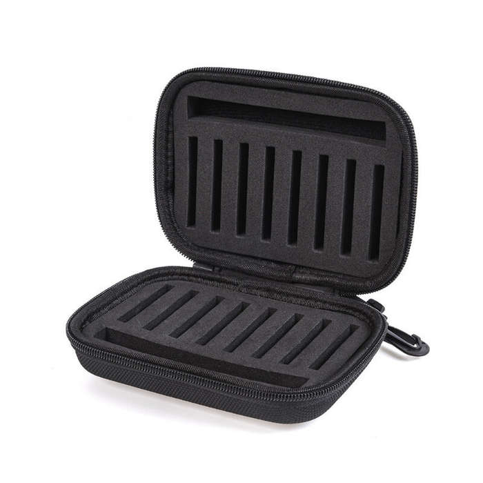 ZANLURE Portable Fly Fishing Lure Box Spinner Spoon Bait Trout Flies Fish Hook EVA Hard Storage Case