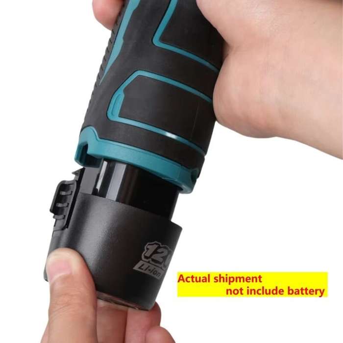 without batteries - Portable Electric Soldering Iron Compatible with 12V Battery Adjustable Temperat