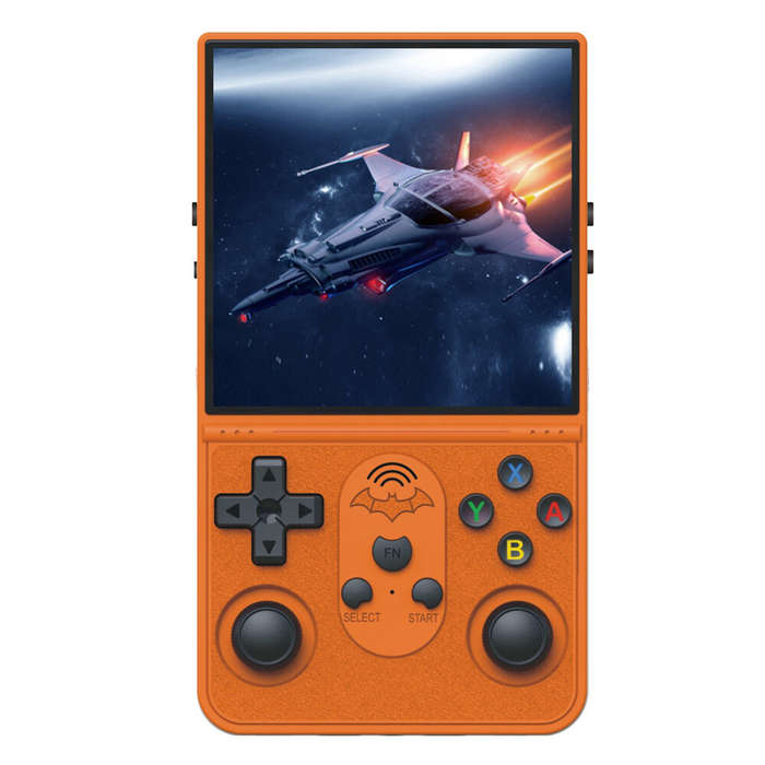 Purple - T16MAX 128G 30000+ Games Retro Handheld Game Console 4-inch IPS Screen RK3326 Quad Core Dua
