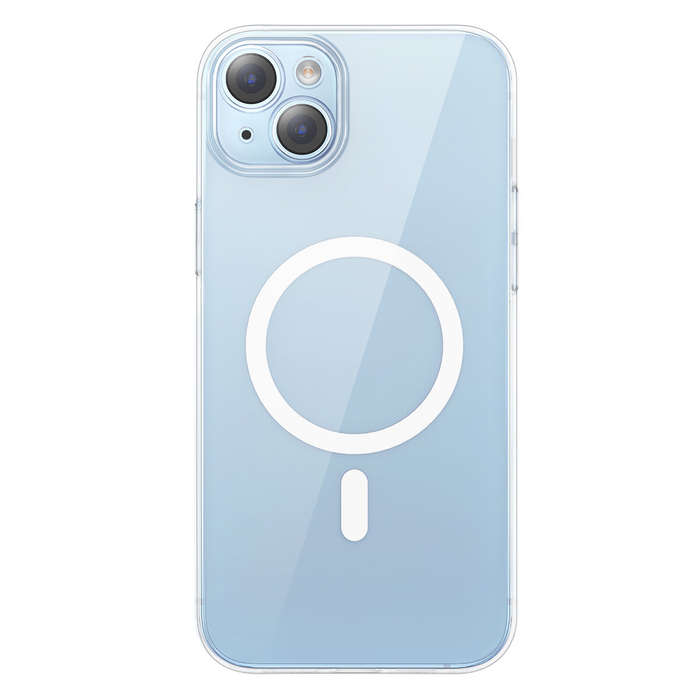 Baseus Case for iPhone 14 6.1 inch Crystal Series Magnetic Phone Case with High Light Transmittance