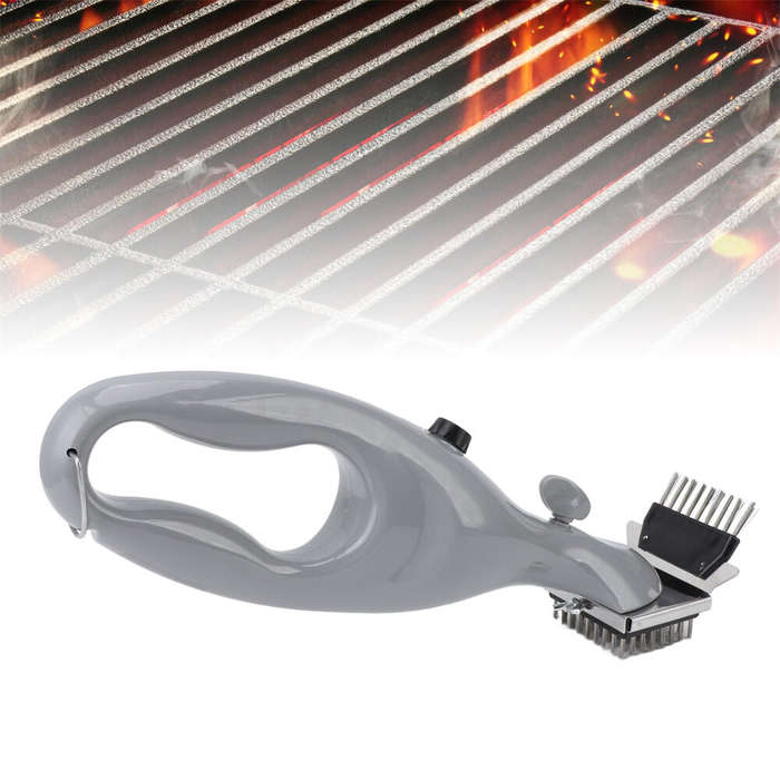 1pc - Barbecue Grill Steam Cleaning Brushes BBQ Cleaner Suitable for Charcoal Scraper Gas Accessorie