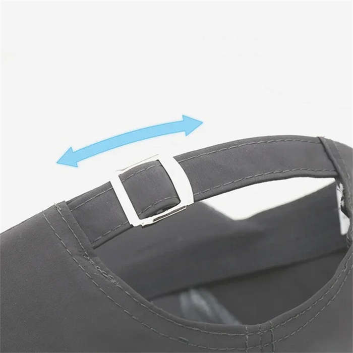 Black - Men Lightweight Quick Dry Breathable Baseball Cap Cool Mesh Outdoor Sports Sun Protection Du
