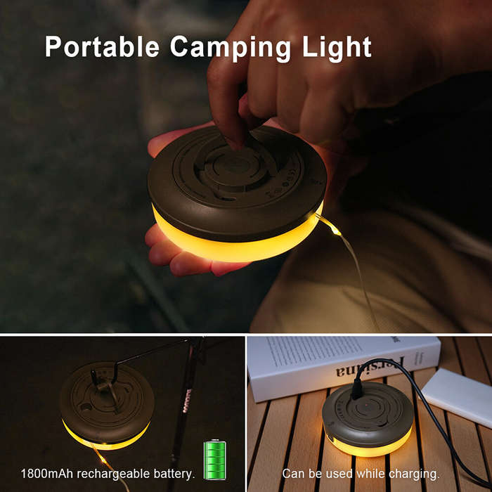 Rechargeable - Nextool Outdoor Atmosphere Camping Light 10m LED String Lights Canopy Tent Decoration