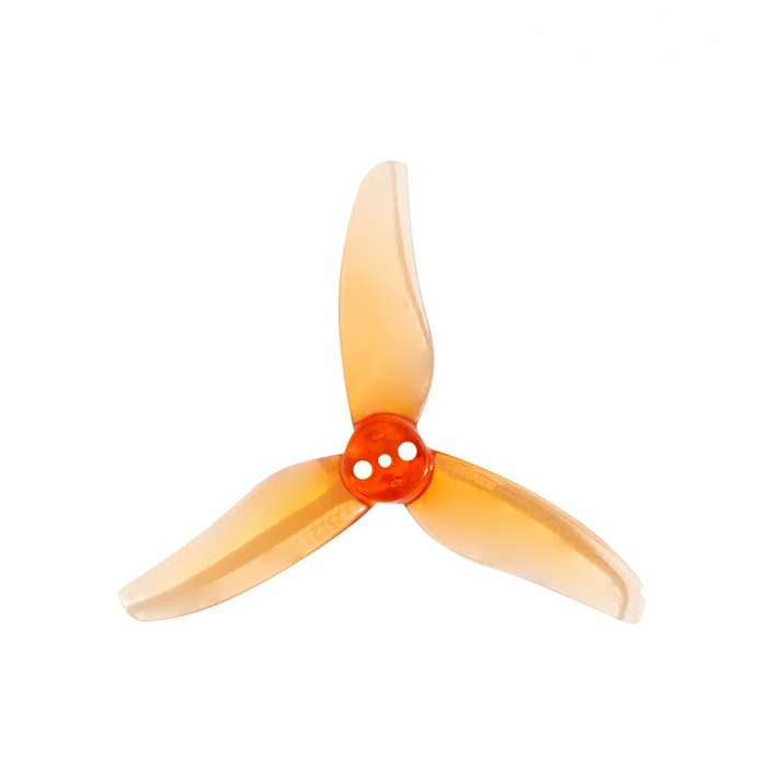 Transparent Gray - 2Pairs Gemfan Hurricane 2512 Durable 3 Blade 2.5" Propeller for Toothpick FPV Rac