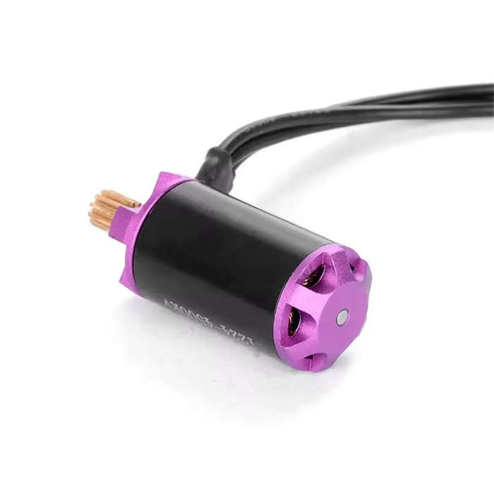 Black - FLYUEACE 1224 4500KV Brushless Motor 25A ESC Combo for Land Rover FMS FCX24M SCX24 1/24 Rock