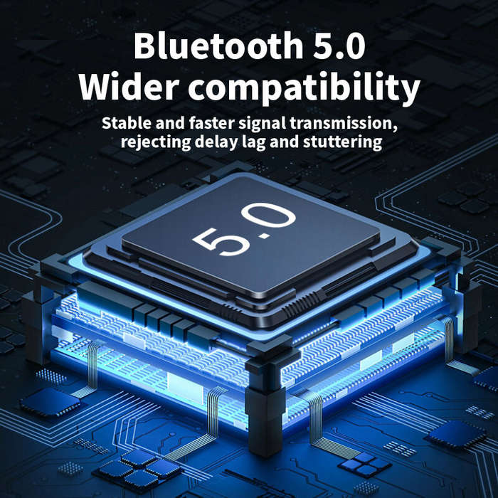 CD05 bluetooth Transmitter Receiver 2-in-1 Wireless Audio Adapter 3.5mm AUX Adapter for Car TV Headp