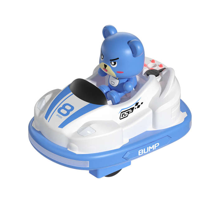 White - JJRC Q180 2.4G Remote Control Car Opponent Intelligent Battle Bumper RC Car Parent Child Gam