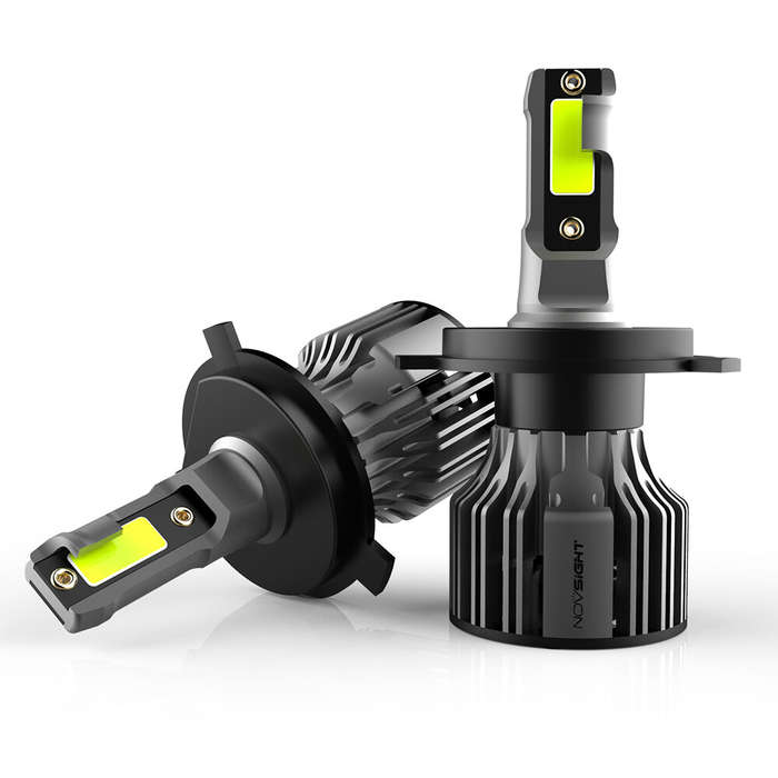 9006 - NovSight A500-N39 2PCS 72W DC9-32V Pair Car Headlight LED Bulbs 10,000LM/PAIR Car Headlamps 6