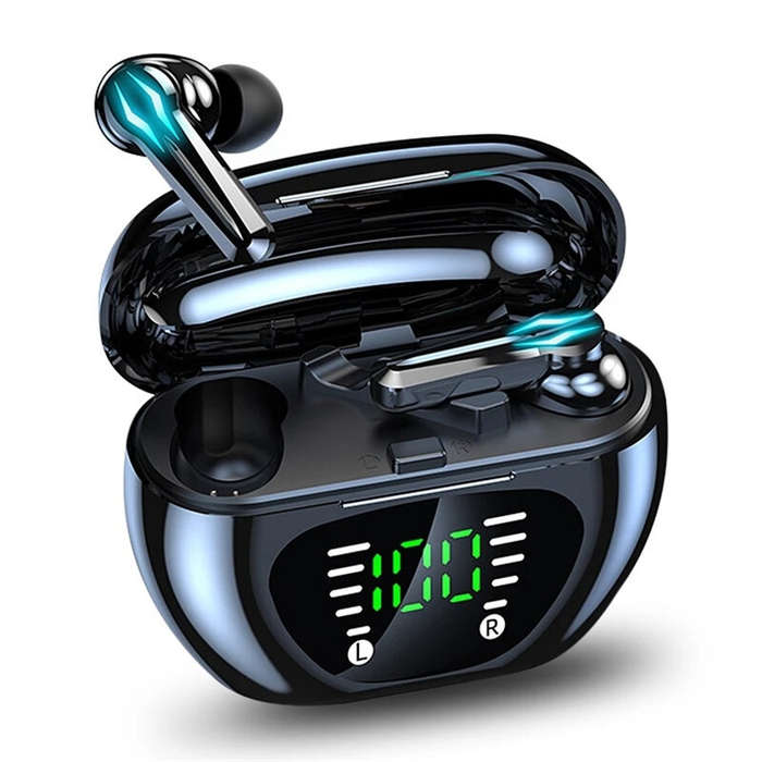 M29 TWS bluetooth Earphone Wireless Earbuds LED Display 9D Stereo Touch Cotrol Headphones With Mic