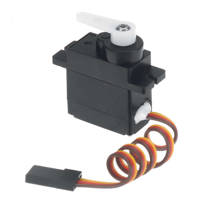 Black - UDIRC UDI023/UDI023PRO INKFISH Jet RC Boat Parts 9g 3 Wires Steering Servo Vehicles Models A