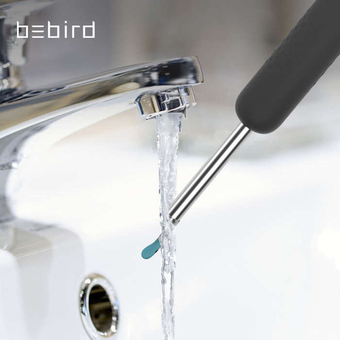 Black - Bebird R1 Intelligent Ear Cleaning Stick Visual Ear Spoon Earwax Removal Tool With Camera Wi