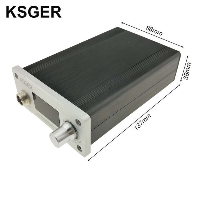 KSGER T12 STM32 OLED DIY Kit Constant Temperature Soldering Station 150-480C Range Quick Heating Hig