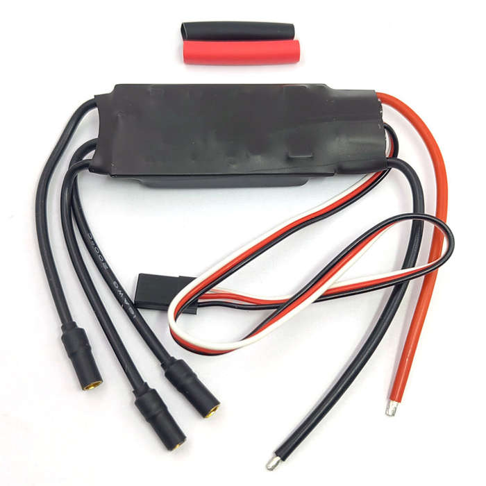 30A ESC - QX-Motor 30A 2-3S Brushless ESC With 5V/2A BEC for RC Airplane Fixed Wing