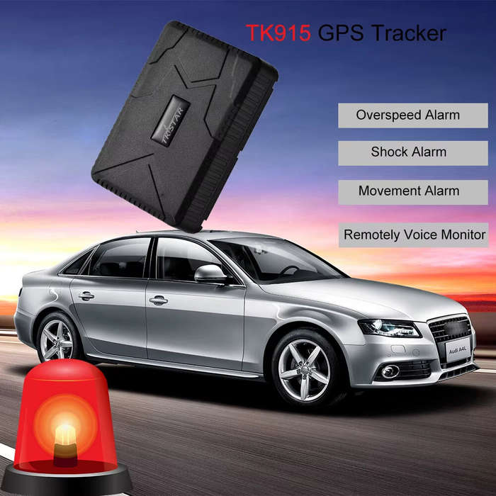 Black - 4G GPS Strong Magnetic 7800mAh Vehicle-Mounted GPS Tracking Locator With Ultra-Long Standby