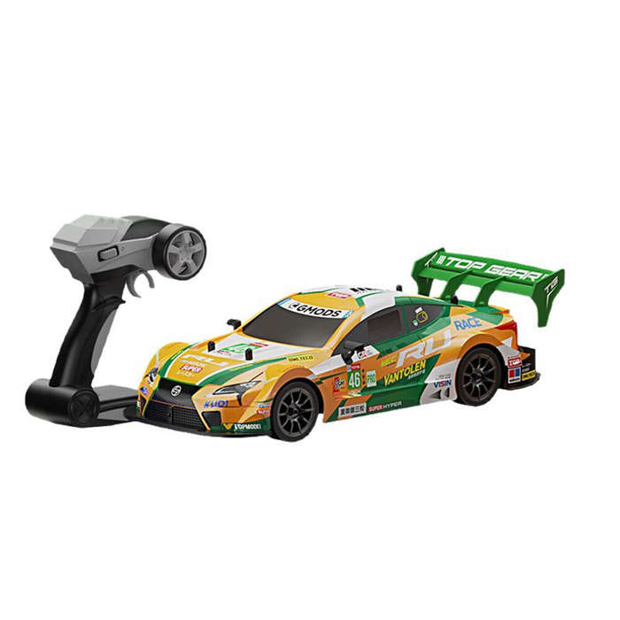 Yellow - WH 707 RTR 1/16 2.4G 4WD Drift RC Car Mini Race LED Light Radio Control High-Speed Motor On